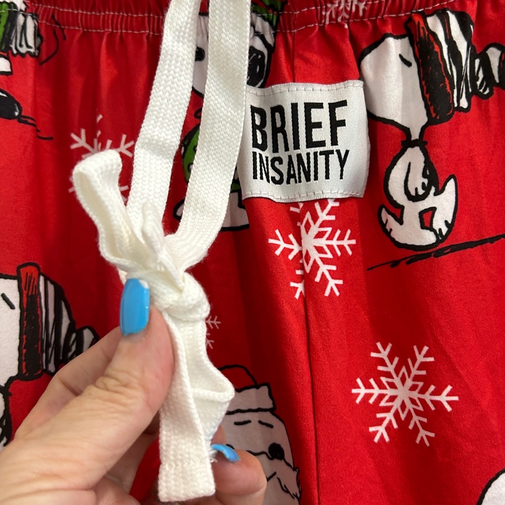 NWT BRIEF INSANITY Peanuts Snoopy All over Graphics Prints |Size Large unisex - Picture 7 of 9